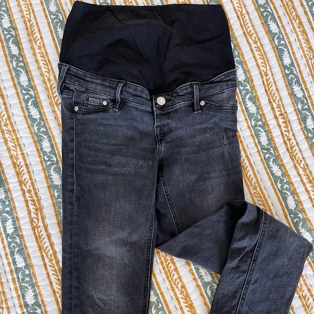 Maternity jean size 34 H&M skinny high rib